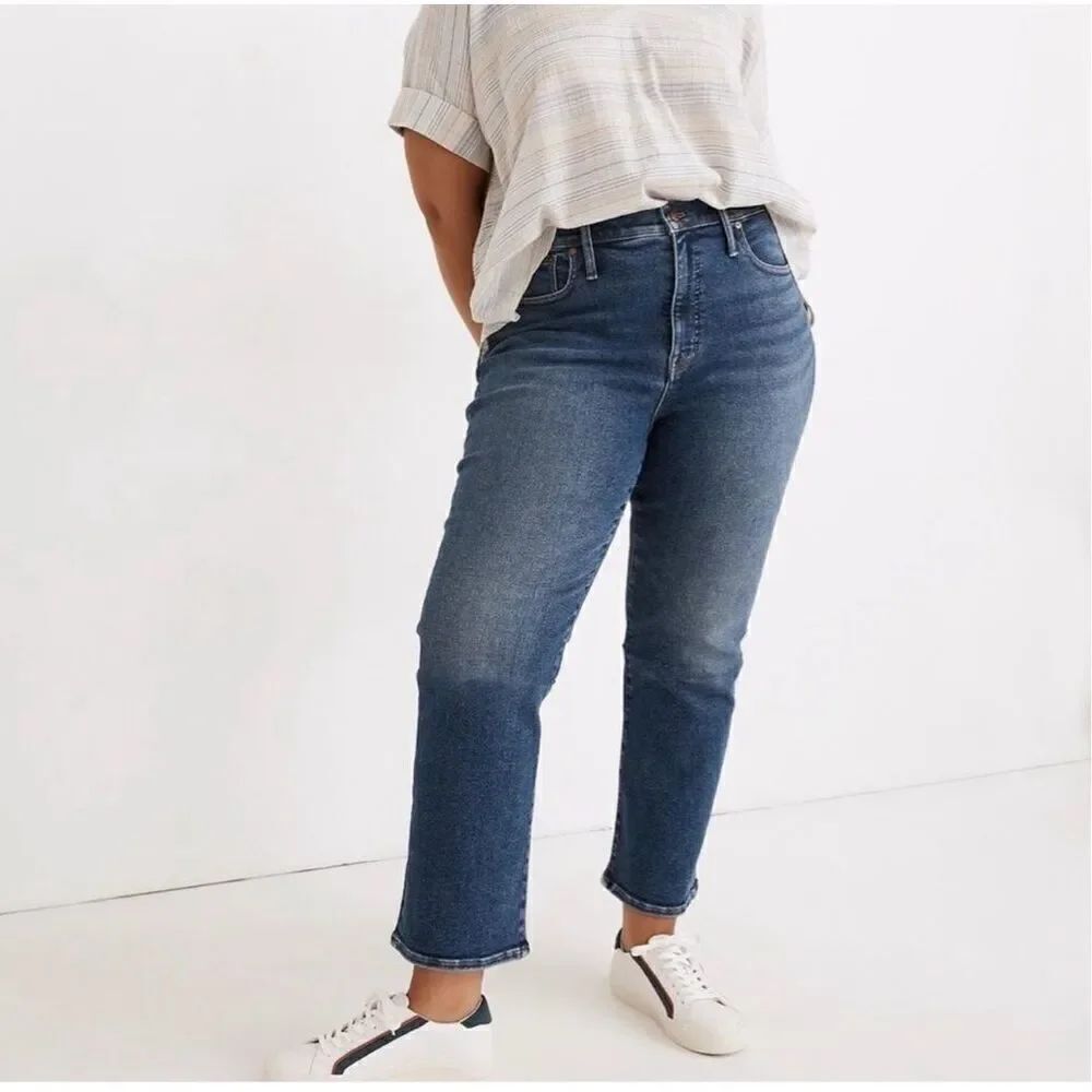 ❤️Madewell Cali Demi-Boot Jean 35Petite